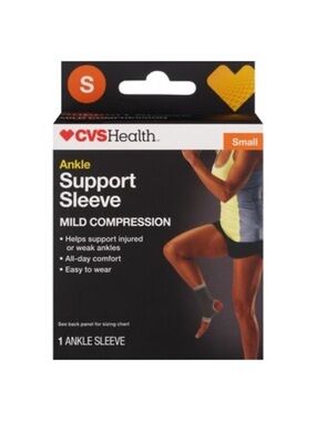 CVS Ankle Support Sleeve Small